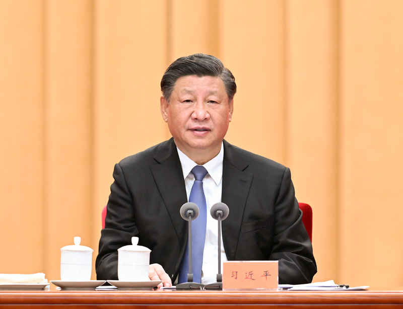 1月9日，中共中央總書記、國家主席、中央軍委主席習近平在中國共產黨第二十屆中央紀律檢查委員會第二次全體會議上發表重要講話。