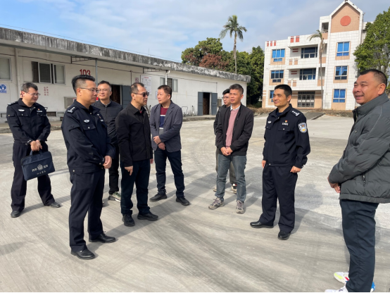 開平市領導陳永強到市供銷社檢查安全生產工作