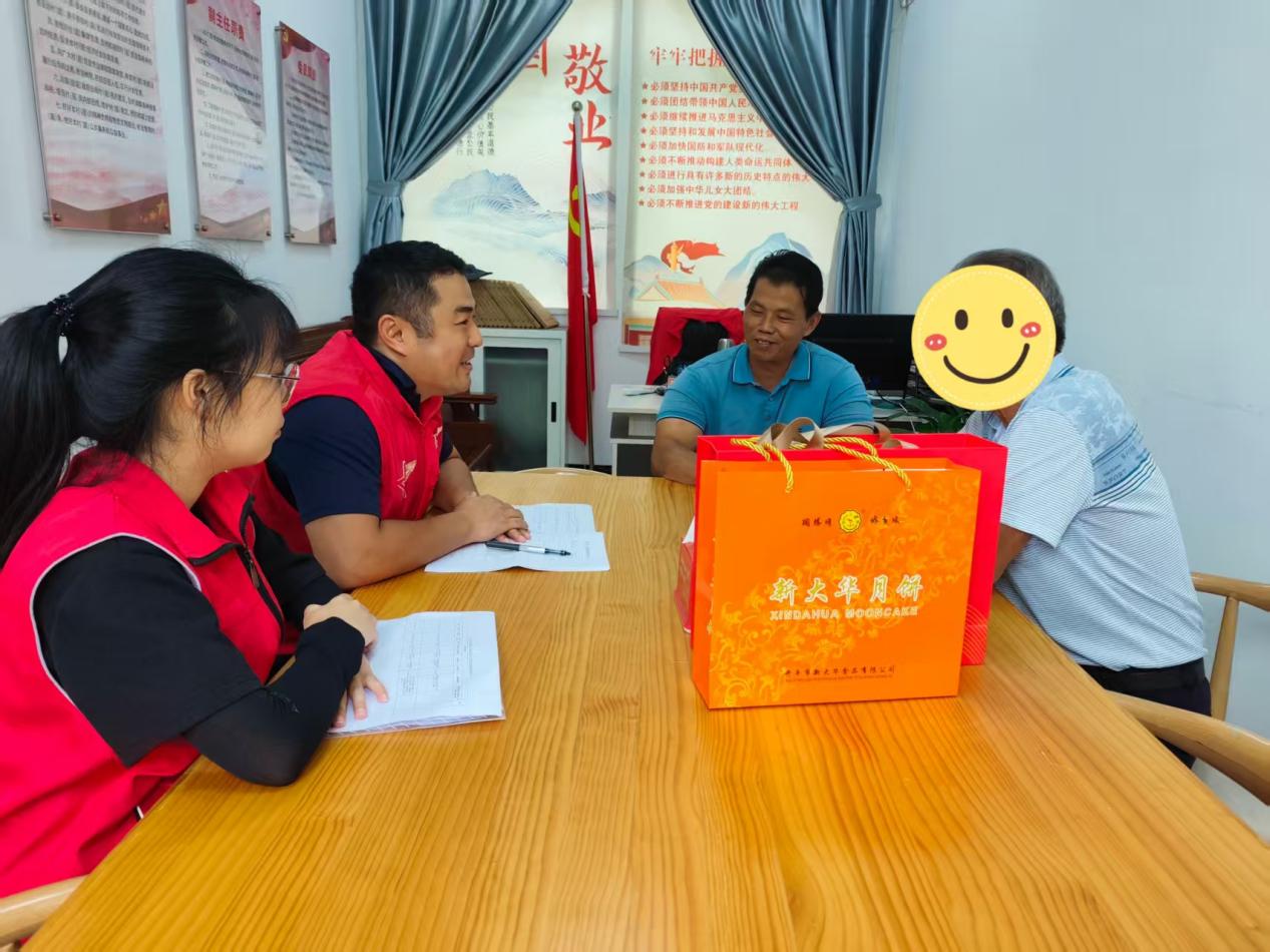 月圓情暖慰兵心，緬懷先烈勵前行——蜆岡鎮退役軍人服務站開展中秋慰問活動